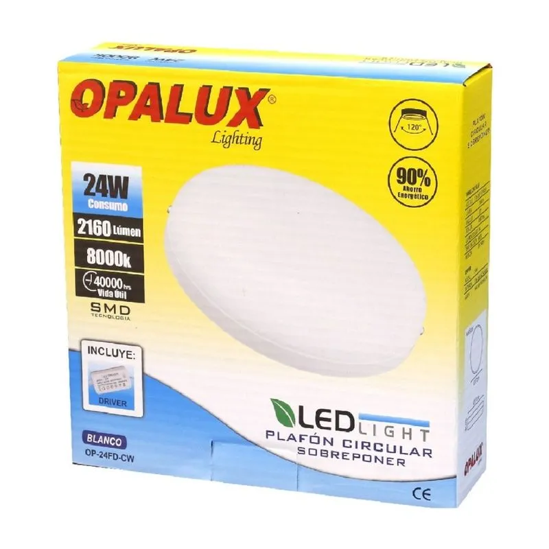 20420255-800-800 PLAFÓN 24W OPALUX - Imagen 1