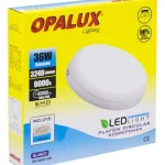 PLAFON 36W OPALUX 8000K