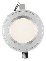 SPOT LED PARA CAJA OCTOGONAL 9W EXTRALED PLATEADO 7000K - Imagen 2
