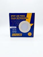 SPOT LED PARA CAJA OCTOGONAL 7W EXTRALED BLANCO 3CCT