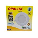 SPOTLIGHT LED 15W “OPALUX” 1350LM IP44 3500K LUZ CALIDA