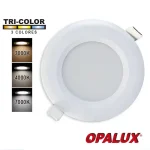 SPOTLIGHT LED 10W 900LM LUZ TRICOLOR OPALUX OP-10W743 - Imagen 3