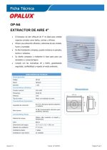 EXTRACTOR DE AIRE 4" OPALUX - Imagen 2