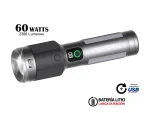 LINTERNA RECARGABLE DIMABLE 60W OPALUX - Imagen 3