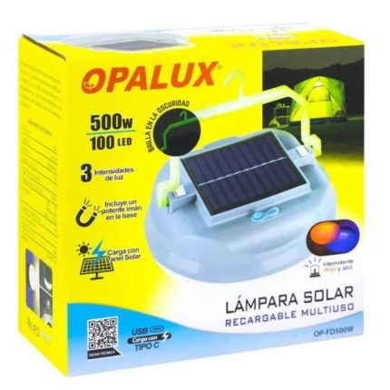 LAMPARA RECARGABLE 500W OPALUX