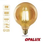 FOCO GLOBO VINTAGE OPALUX 8W - Imagen 2