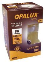 FOCO GLOBO VINTAGE OPALUX 8W