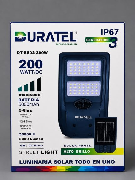 PASTORAL SOLAR 200W DURATEL