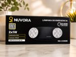 LAMPARA DE EMERGENCIA NUVORA 2X1W