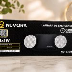 LAMPARA DE EMERGENCIA NUVORA 2X1W