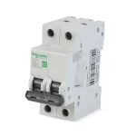 Interruptor Termomagnético Schneider Electric Easy 9 2x20A Blanco PVC