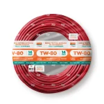 Cable TW-80 +plus 450/750 V 14 AWG Rojo Indeco