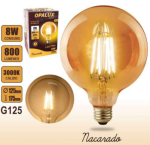 FOCO GLOBO VINTAGE OPALUX 8W